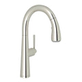 ROHL R7515SLMPN-2 Lux Pull-Down Bar/Food Prep Kitchen Faucet In Polished Nickel
