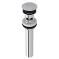 ROHL 5447APC Push Drain With Overflow In Polished Chrome