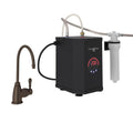 ROHL GKIT1655LMTCB-2 San Julio Hot Water Dispenser, Tank And Filter Kit In Tuscan Brass