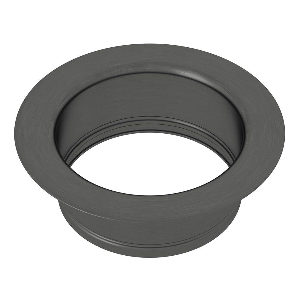 ROHL 743BKS Disposal Flange In Black Stainless Steel