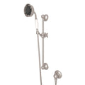 ROHL 1310STN Handshower Set With 22" Slide Bar and 3-Function Handshower In Satin Nickel