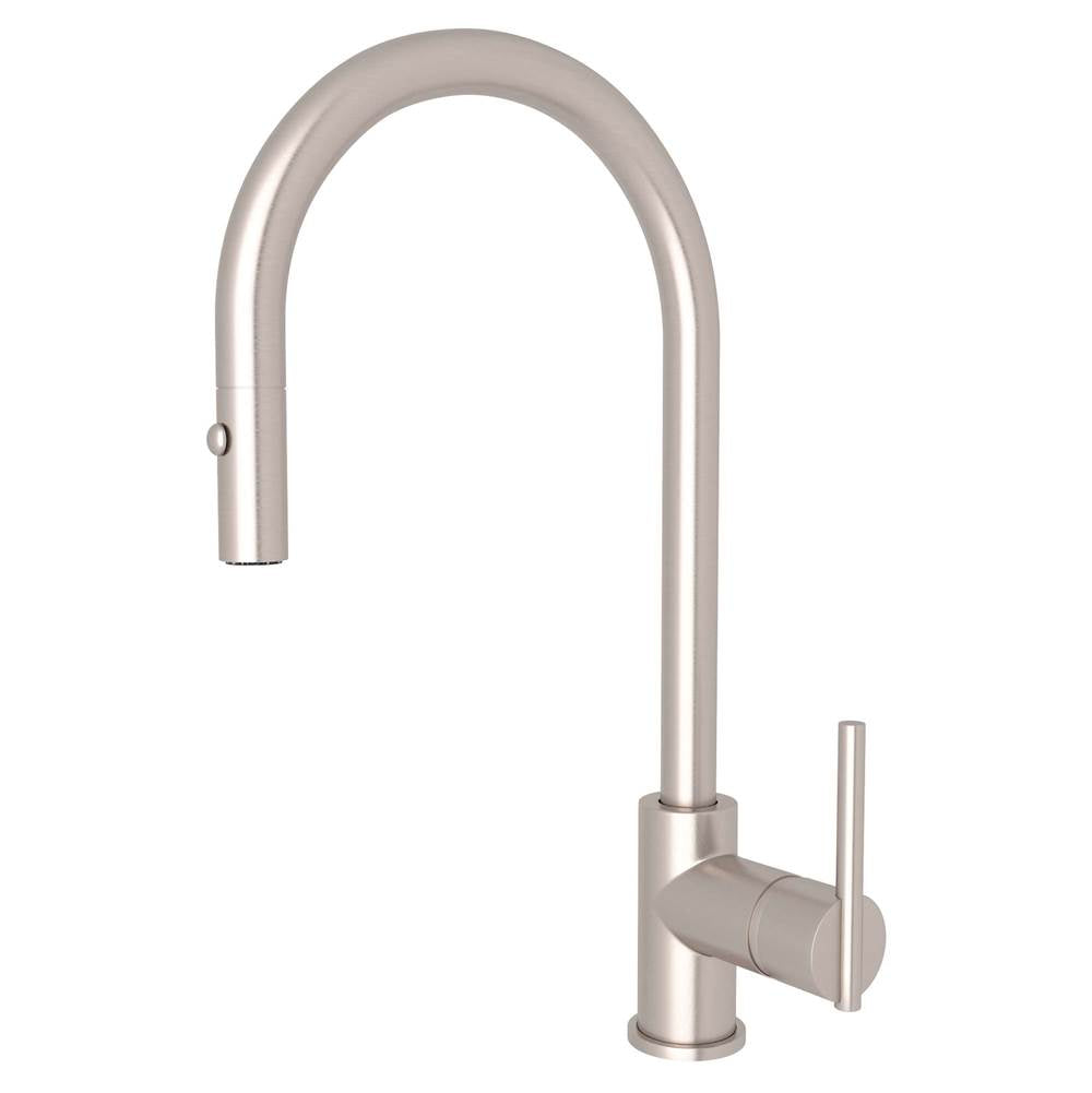 ROHL CY57L-STN-2 Pirellone Pull-Down Kitchen Faucet In Satin Nickel