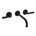 ROHL MB2030LMMBTO-2 Graceline Wall Mount Lavatory Faucet In Matte Black