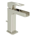 ROHL CUC49L-PN-2 Quartile Single Handle Lavatory Faucet With Trough In Polished Nickel