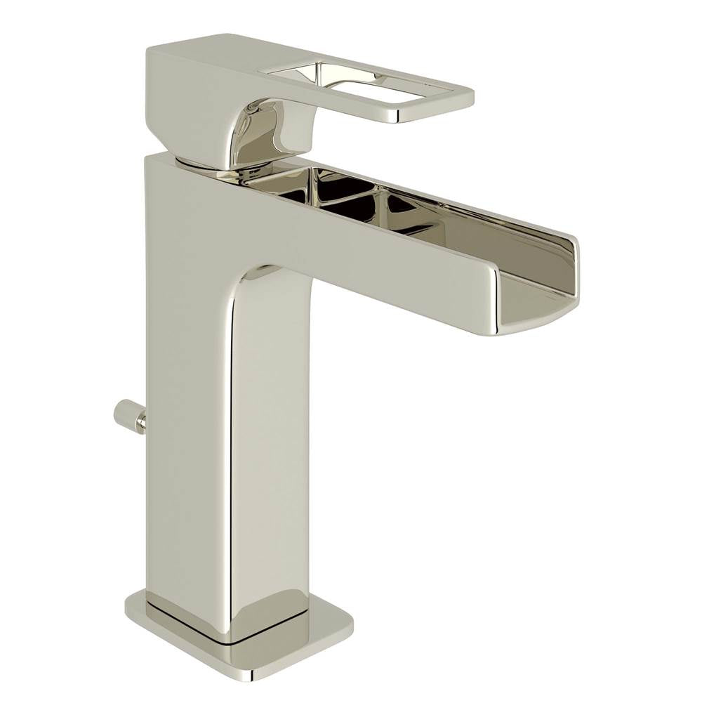 ROHL CUC49L-PN-2 Quartile Single Handle Lavatory Faucet With Trough In Polished Nickel