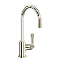 ROHL MB7960LMPN Graceline Bar/Food Prep Kitchen Faucet With C-Spout In Polished Nickel