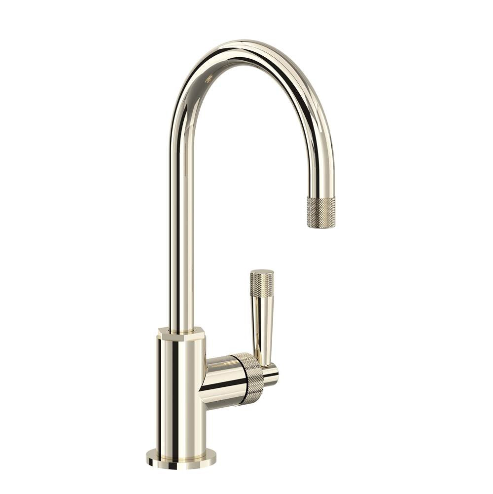 ROHL MB7960LMPN Graceline Bar/Food Prep Kitchen Faucet With C-Spout In Polished Nickel