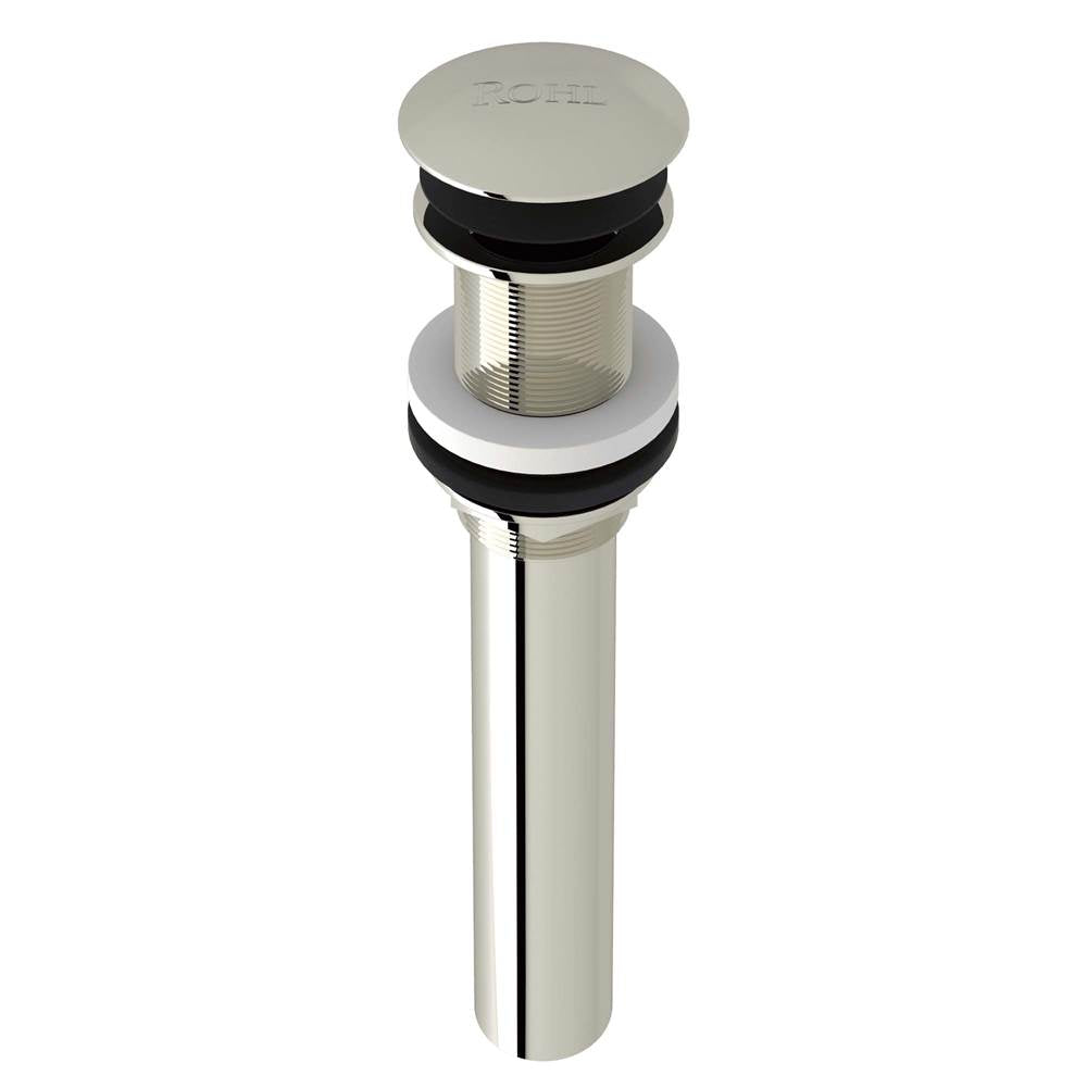 ROHL 5445PN Push Drain Without Overflow In Polished Nickel