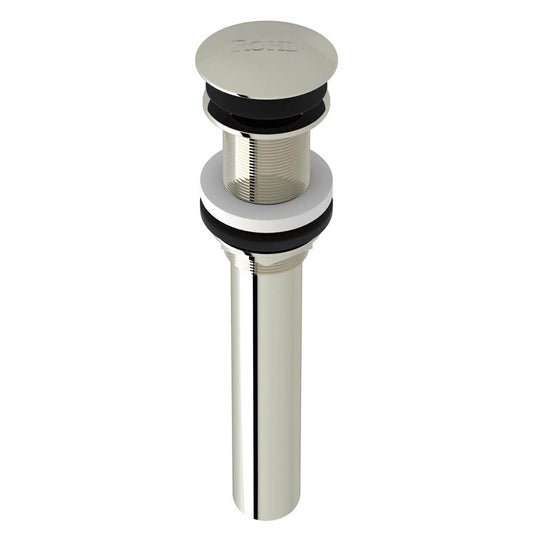 ROHL 5445PN Push Drain Without Overflow In Polished Nickel