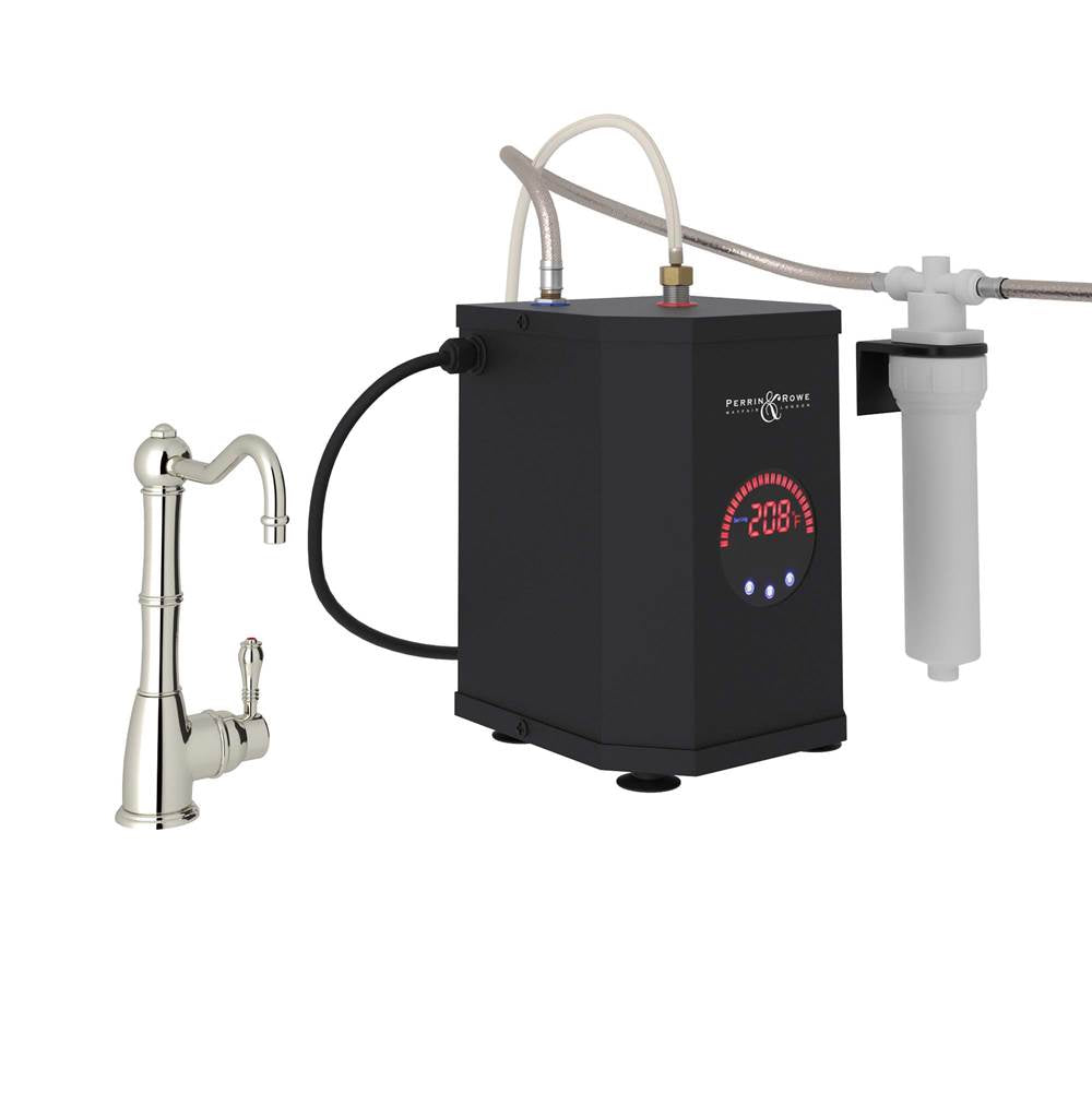 ROHL GKIT1445LMPN-2 Acqui Hot Water Dispenser, Tank And Filter Kit In Polished Nickel