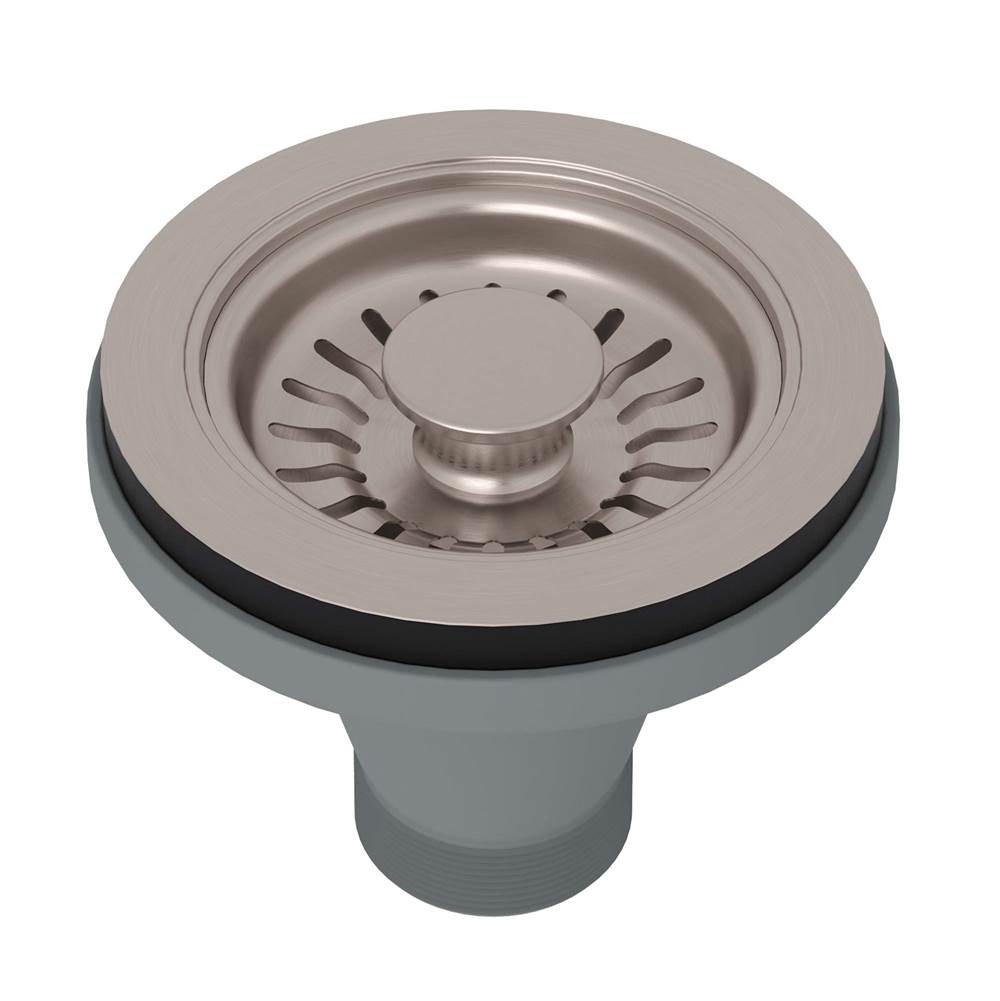 ROHL 738STN Basket Strainer In Satin Nickel