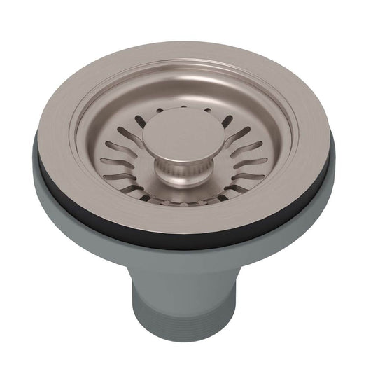 ROHL 738STN Basket Strainer In Satin Nickel
