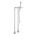 ROHL AKIT2202NLMAPC Lombardia Floor Mount Tub Filler In Polished Chrome