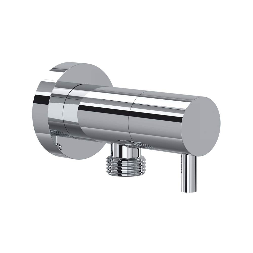 ROHL 0327WOAPC Handshower Outlet With Integrated Volume Control In Polished Chrome