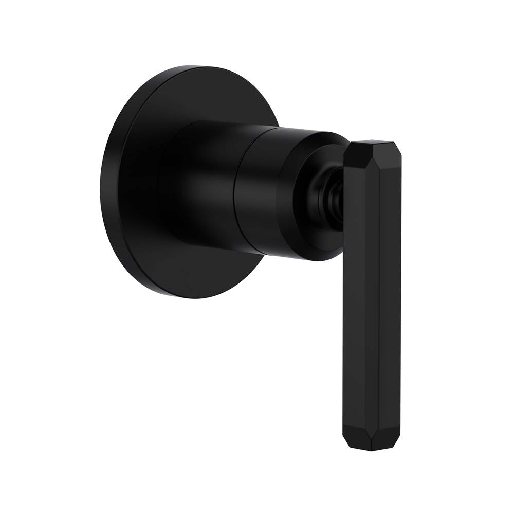 ROHL TAP18W1LMMB Apothecary Trim For Volume Control And Diverter In Matte Black