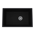 ROHL 6307-63 Allia 32" Fireclay Single Bowl Undermount Kitchen Sink In Satin Black