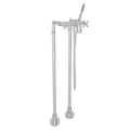 ROHL AKIT2302NXMAPC San Giovanni Floor Mount Tub Filler In Polished Chrome