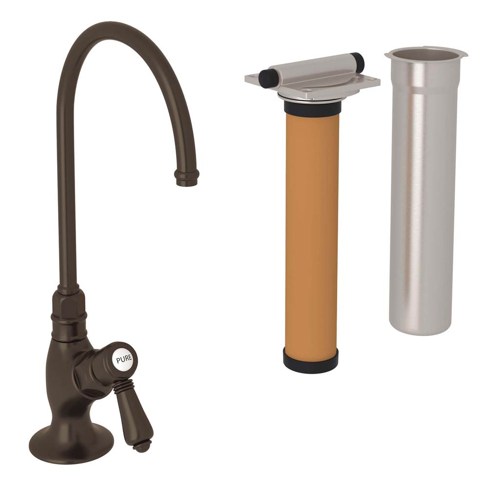 ROHL AKIT1635LMTCB-2 San Julio Filter Kitchen Faucet Kit In Tuscan Brass