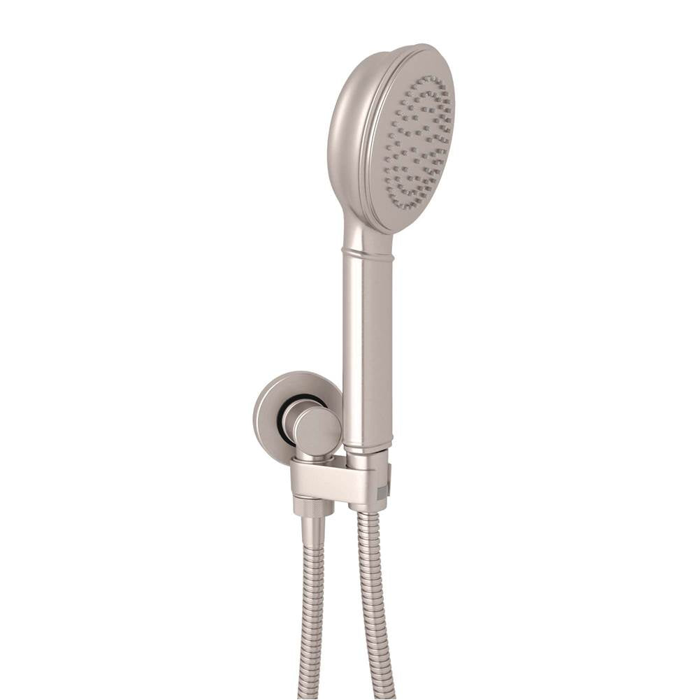 ROHL C50000/1STN 4" Single Function Handshower Set With Swiveling Holder In Satin Nickel