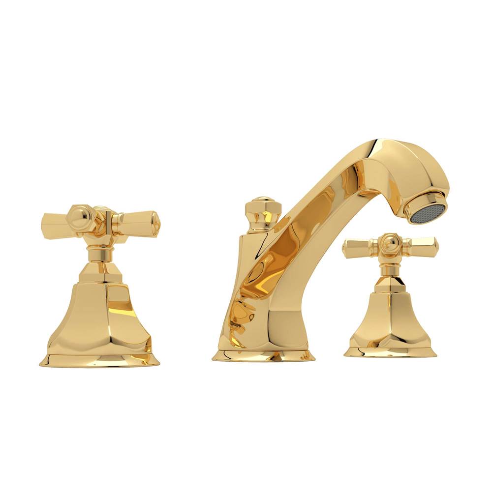 ROHL A1908XMIB-2 Palladian Widespread Lavatory Faucet In Italian Brass