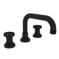 ROHL A3318IWMB-2 Campo Widespread Lavatory Faucet In Matte Black