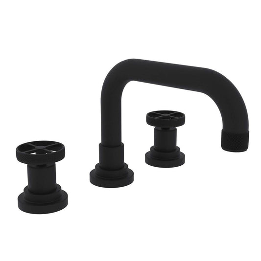 ROHL A3318IWMB-2 Campo Widespread Lavatory Faucet In Matte Black