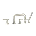 ROHL A3314ILPN Campo 5-Hole Deck Mount Tub Filler In Polished Nickel