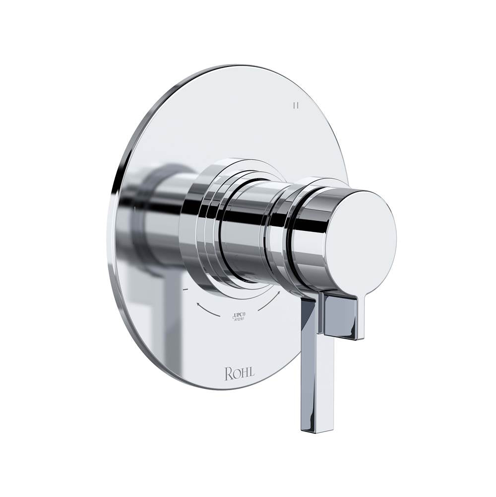 ROHL TLB45W1LMAPC Lombardia 1/2" Therm & Pressure Balance Trim with 5 Functions (Shared) In Polished Chrome