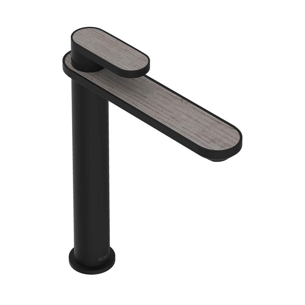 ROHL MI02D1WBMB Miscelo Single Handle Tall Lavatory Faucet In Matte Black