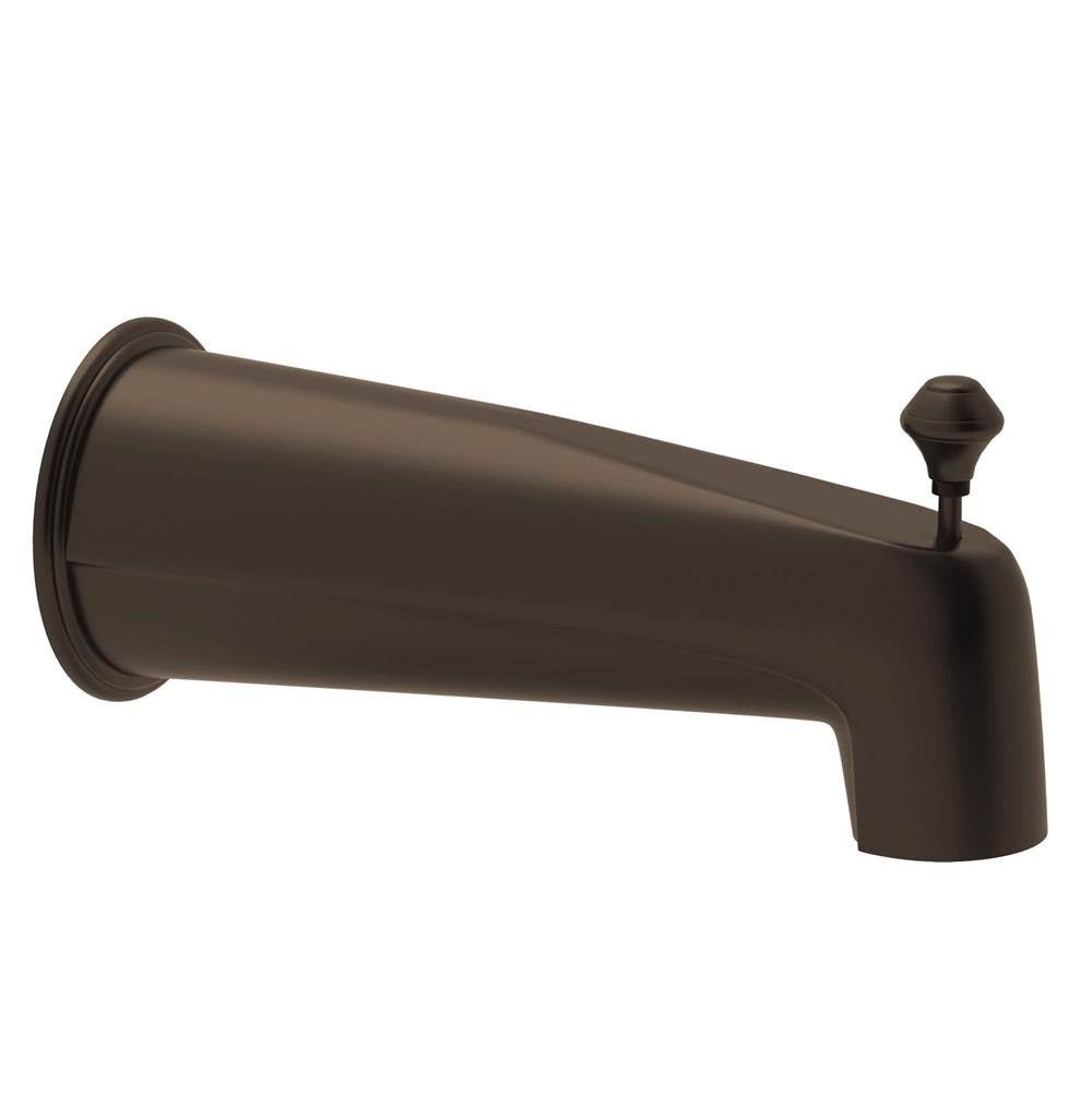 ROHL RT8000TCB Wall Mount Tub Spout With Diverter In Tuscan Brass