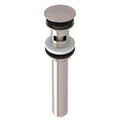 ROHL CC231OFWOSTN Universal Push Drain In Satin Nickel