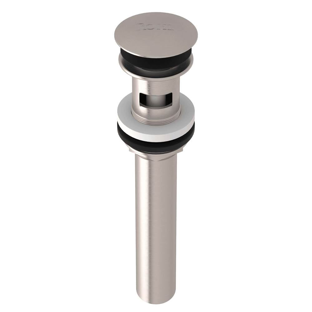 ROHL CC231OFWOSTN Universal Push Drain In Satin Nickel