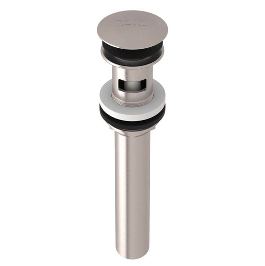 ROHL CC231OFWOSTN Universal Push Drain In Satin Nickel