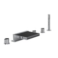 ROHL MI05D5NRAPC Miscelo 5-Hole Deck Mount Tub Filler In Polished Chrome