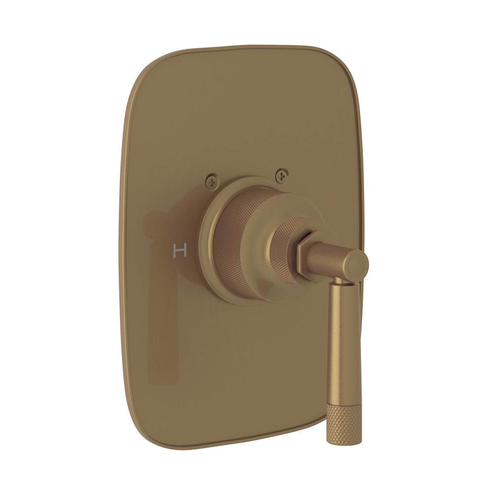 ROHL MB2040NLMFB Graceline 3/4" Thermostatic Trim Without Volume Control In French Brass
