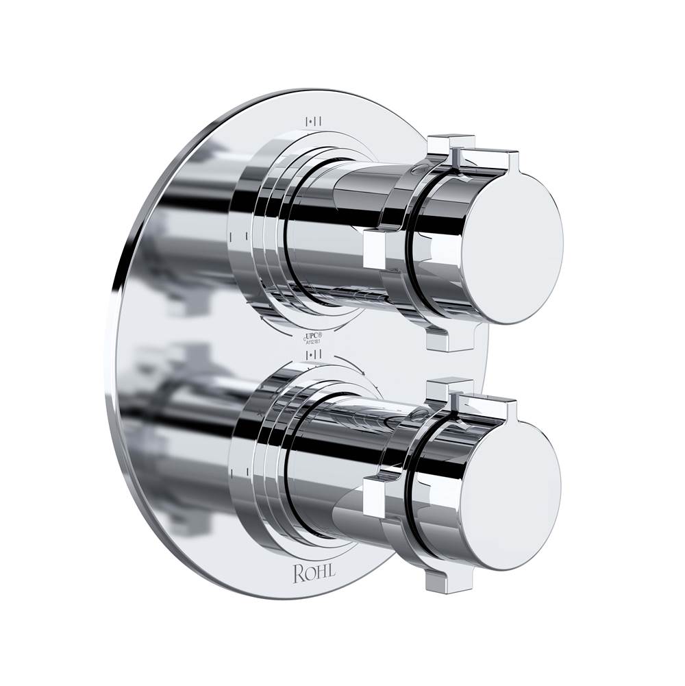 ROHL TLB46W1XMAPC Lombardia 3/4" Therm & Pressure Balance Trim with 6 Functions (Shared) In Polished Chrome