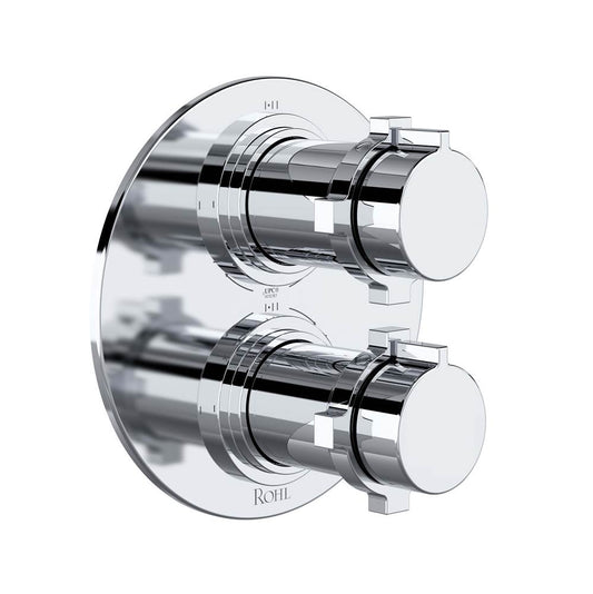 ROHL TLB46W1XMAPC Lombardia 3/4" Therm & Pressure Balance Trim with 6 Functions (Shared) In Polished Chrome