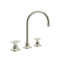 ROHL MB2019DMPN-2 Graceline Widespread Lavatory Faucet With C-Spout In Polished Nickel