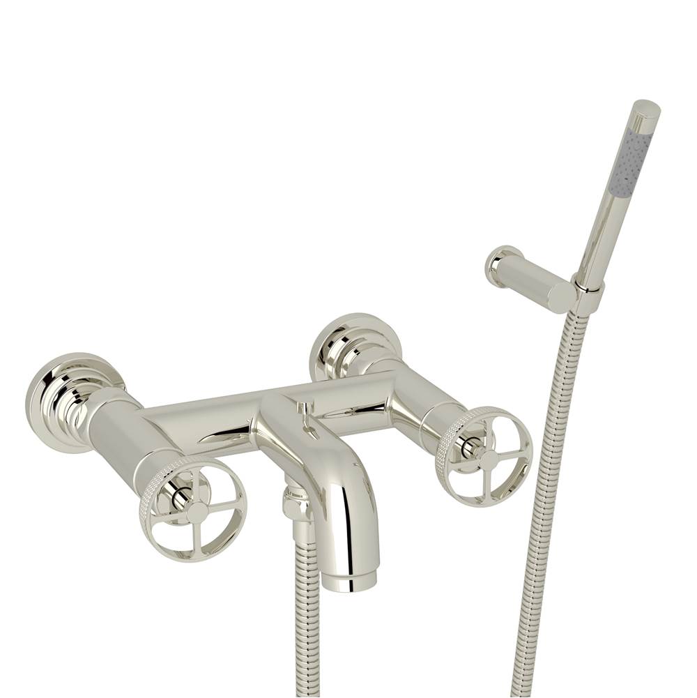 ROHL A3302IWPN Campo Exposed Wall Mount Tub Filler In Polished Nickel
