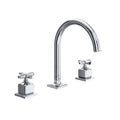 ROHL AP08D3XMAPC Apothecary Widespread Lavatory Faucet With C-Spout In Polished Chrome