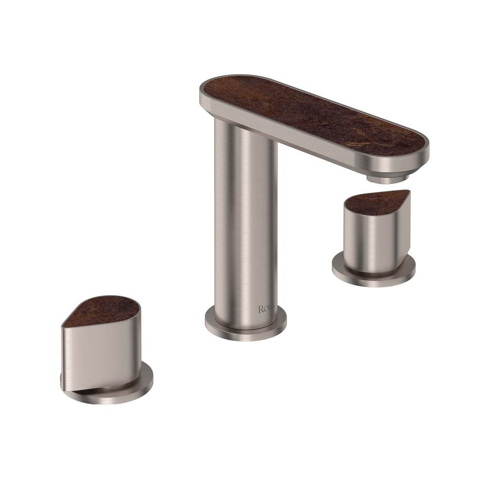 ROHL MI09D3SDSTN Miscelo Widespread Lavatory Faucet In Satin Nickel