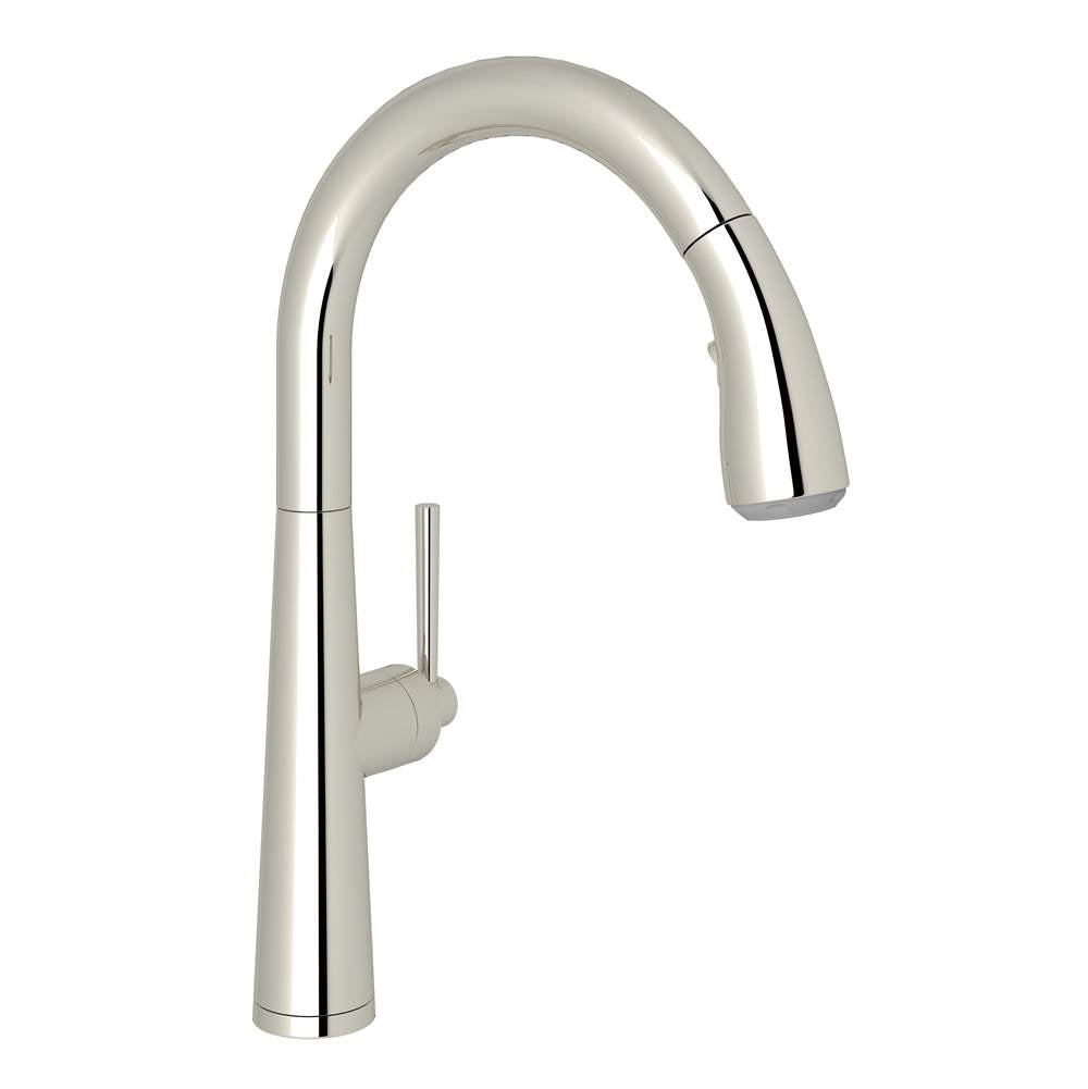 ROHL R7515LMPN-2 Lux Pull-Down Kitchen Faucet In Polished Nickel