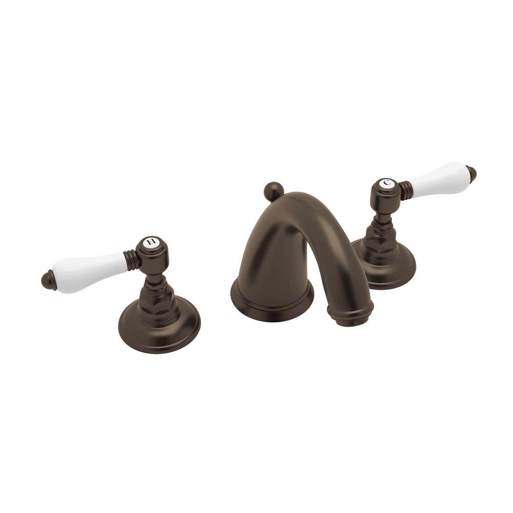 ROHL A2108LPTCB-2 Viaggio Widespread Lavatory Faucet In Tuscan Brass