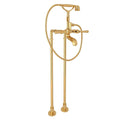 ROHL AKIT1901NLMIB Palladian Floor Mount Tub Filler In Italian Brass