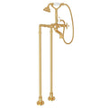 ROHL AKIT1401NXMIB Floor Mount Tub Filler In Italian Brass
