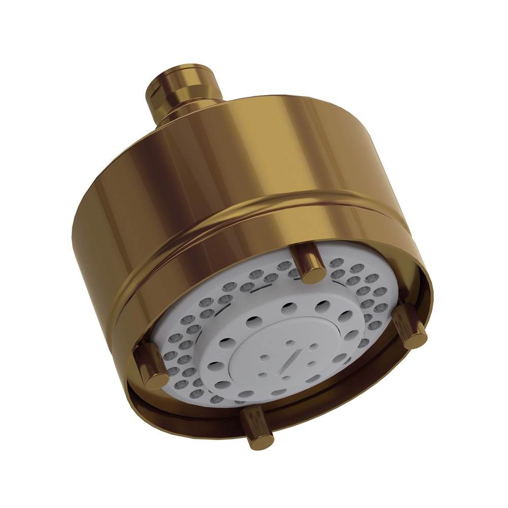 ROHL 1080/8FB 4" 5-Function Showerhead In French Brass