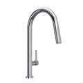 ROHL TE55D1LMAPC Tenerife Pull-Down Kitchen Faucet With C-Spout In Polished Chrome