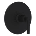 ROHL A4214LMMB Lombardia 3/4" Thermostatic Trim Without Volume Control In Matte Black
