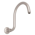 ROHL 1475/12STN 12" Reach Wall Mount Shower Arm In Satin Nickel