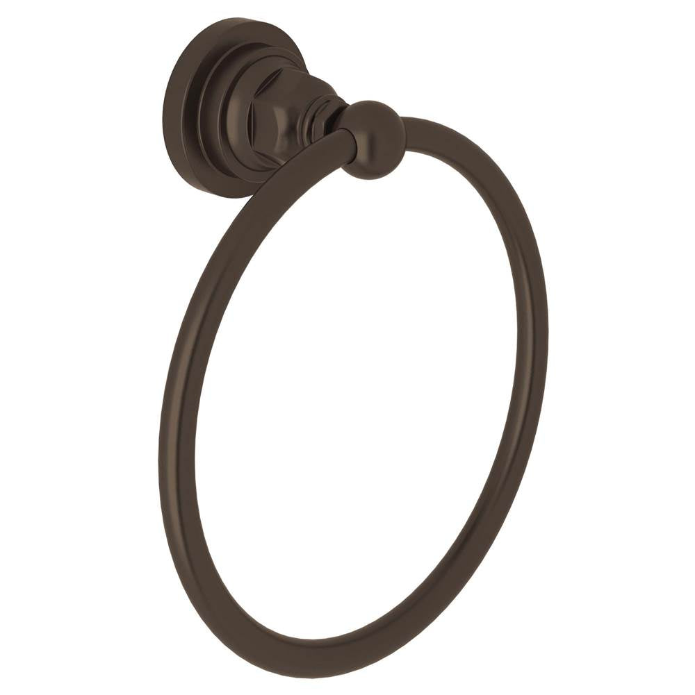 ROHL A1485LITCB San Giovanni Towel Ring In Tuscan Brass